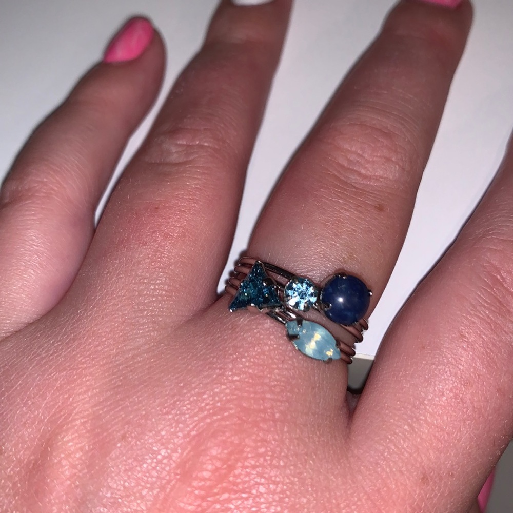 Blues stack rings